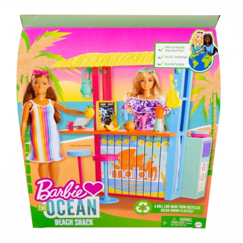 Mattel Barbie Loves the Ocean Beach Bar για 3 ετών και άνω (GYG23)