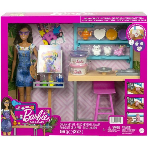 Mattel Barbie Στούντιο Ζωγραφικής (HCM85)
