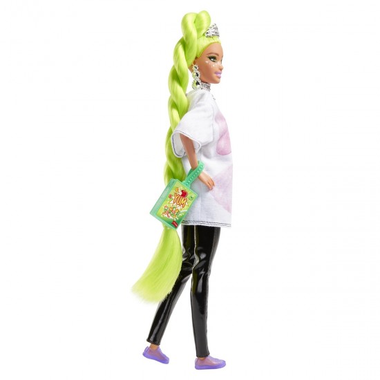 Mattel Barbie Extra Doll - Neon Green Hair (HDJ44)