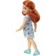 Mattel Τσελσι και Φιλες Barbie Chelsea Doll red Hair Wearing Bumblebee and Flower-print Dress and Blue Sandals (HGT04/DWJ33)