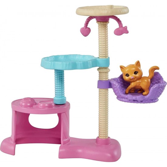Mattel Barbie Kitty Condo Doll and Pets (HHB70)