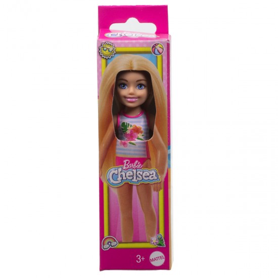 Mattel Barbie®: Club Chelsea Beach Doll with Flower Swimsuit (HTK25) Mattel Barbie®: Club Chelsea Beach Doll with Flower Swimsuit (HTK25)