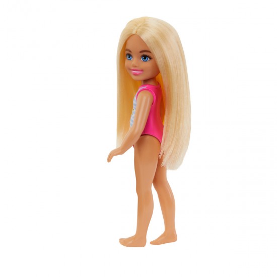 Mattel Barbie®: Club Chelsea Beach Doll with Flower Swimsuit (HTK25) Mattel Barbie®: Club Chelsea Beach Doll with Flower Swimsuit (HTK25)