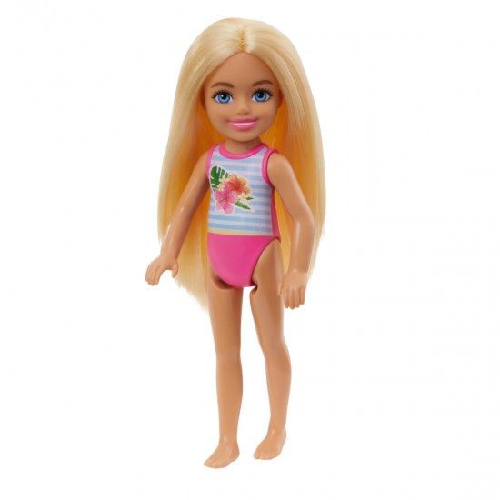 Mattel Barbie®: Club Chelsea Beach Doll with Flower Swimsuit (HTK25) Mattel Barbie®: Club Chelsea Beach Doll with Flower Swimsuit (HTK25)