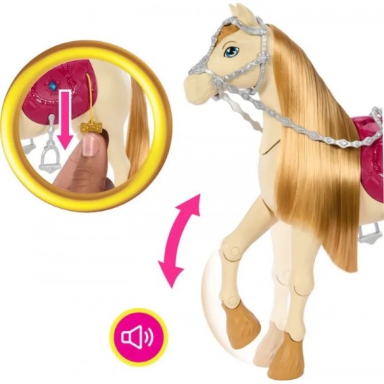 Barbie The Great Horse Chase Άλογο (HXJ42)