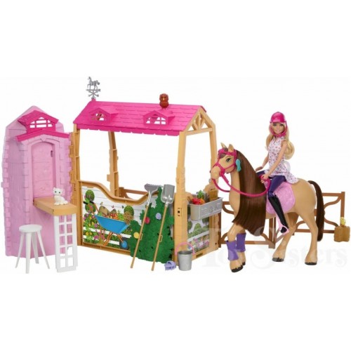 Mattel Barbie Mysteries The Great Horse Chase - Ultimate Stable (HXJ44)