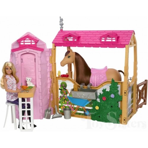 Mattel Barbie Mysteries The Great Horse Chase - Ultimate Stable (HXJ44)