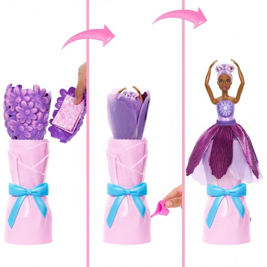 Mattel Barbie: Barbie Petal Pop - Barbie Petal Pop - Purple Daisy (JMF58)