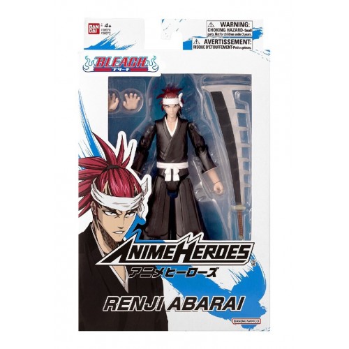 Bandai Anime Heroes Bleach - Abarai Renji Action Figure (36972)