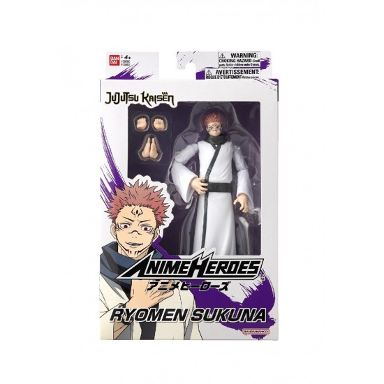 Bandai Anime Heroes: Jujutsu Kaisen - Sukuna Ryomen Action Figure (36983)