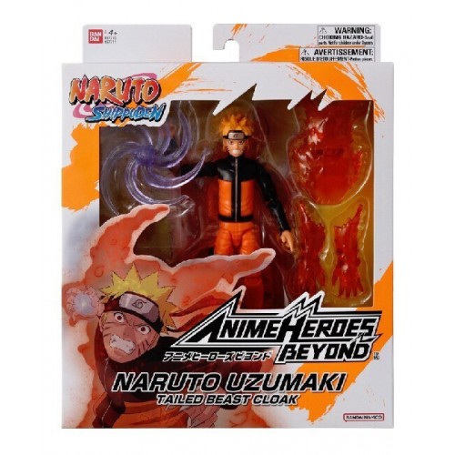 Bandai Anime Heroes: Beyond Naruto Series - Uzumaki Naruto Action Figure (37711)