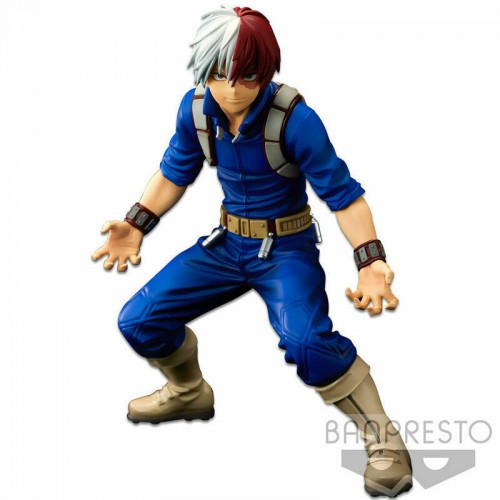 Banpresto My Hero Academia World Figure Colosseum Modeling Academy Super Master Stars Piece The Shoto Todoroki［The Brush］ (18226)