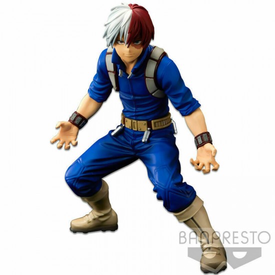 Banpresto My Hero Academia World Figure Colosseum Modeling Academy Super Master Stars Piece The Shoto Todoroki［The Brush］ (18226)