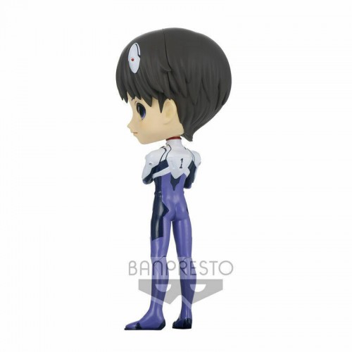 Banpresto Q Posket: Evangelion New Theatrical Edition - Shinji Ikari (Plugsuit Style) (Ver.B) Figure (14cm) (18354)