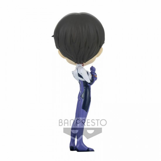 Banpresto Q Posket: Evangelion New Theatrical Edition - Shinji Ikari (Plugsuit Style) (Ver.B) Figure (14cm) (18354)