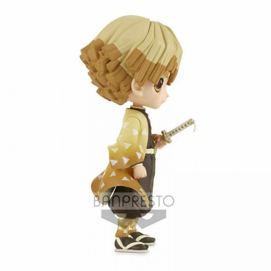 Banpresto Q Posket Demon Slayer: Kimetsu No Yaiba - Zenitsu Agatsuma II (Ver.B) Figure (14cm) (18383)