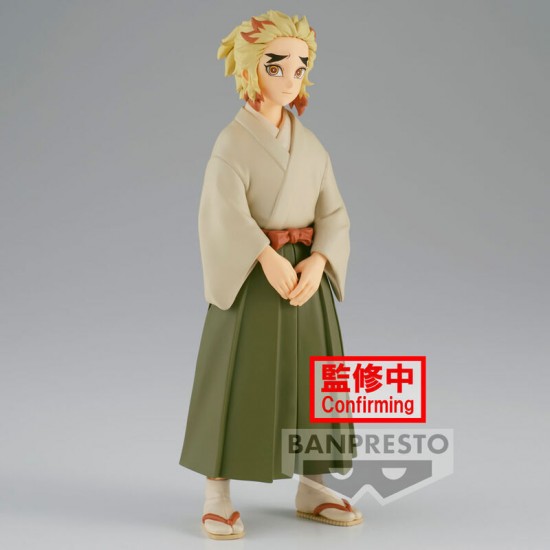 Banpresto Demon Slayer: Kimetsu No Yaiba - Senjuro Rengoku (Ver.A) Statue (15cm) (19254)