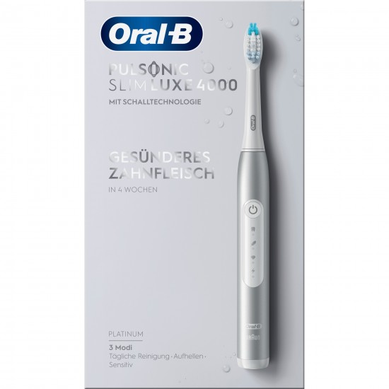 Braun Oral-B Pulsonic Slim Luxe 4000 Silver (4210201305644)