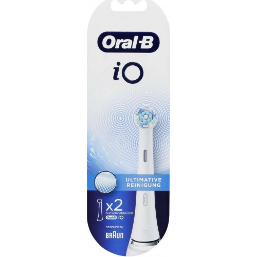 Braun Oral-B iO Gentle Care Ανταλλακτικές Κεφαλές για Ηλεκτρική Οδοντόβουρτσα 2τμχ (4210201319870)