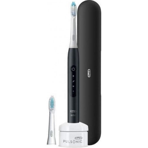 Braun Oral-B Pulsonic Slim Clean 2000 Ηλεκτρική Οδοντόβουρτσα Black (4210201396208)