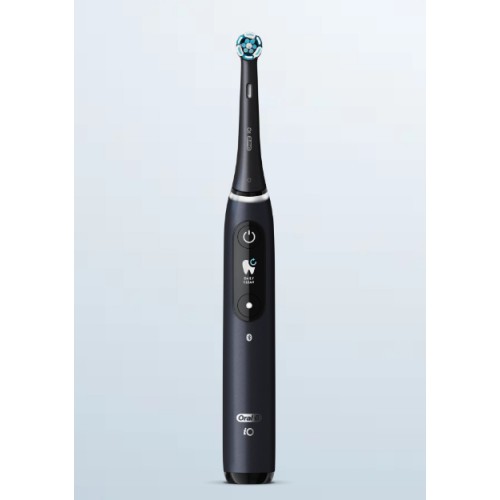 Braun Oral-B iO Series 8N Ηλεκτρική Οδοντόβουρτσα με Χρονομετρητή Αισθητήρα Πίεσης και Θήκη Ταξιδίου Black Onyx (4210201408567)