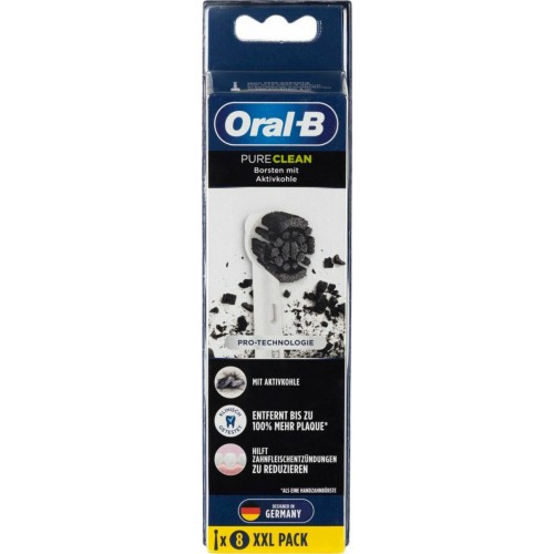 Braun Oral-B Pure Clean Ανταλλακτικές Κεφαλές για Ηλεκτρική Οδοντόβουρτσα 8τμχ (4210201410843)