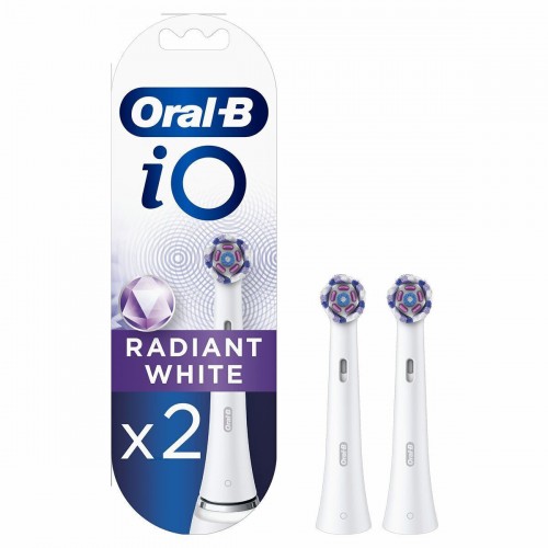 Braun Oral-B Radiant White Ανταλλακτικές Κεφαλές για Ηλεκτρική Οδοντόβουρτσα 2τμχ (4210201416678)
