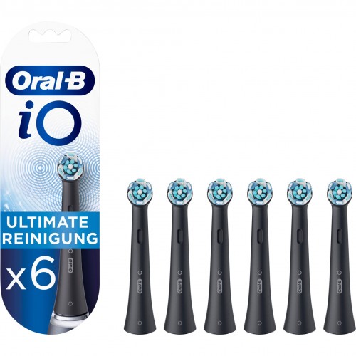 Braun Oral-B iO Ultimate Clean Ανταλλακτικές Κεφαλές για Ηλεκτρική Οδοντόβουρτσα 6τμχ White (4210201418184)