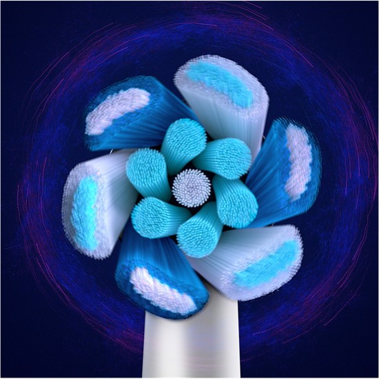 Braun Oral-B iO Ultimate Clean Ανταλλακτικές Κεφαλές για Ηλεκτρική Οδοντόβουρτσα 8τμχ White (4210201434818)