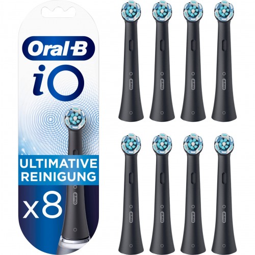 Braun Oral-B iO Ultimate Clean Ανταλλακτικές Κεφαλές για Ηλεκτρική Οδοντόβουρτσα 8τμχ White (4210201434832)