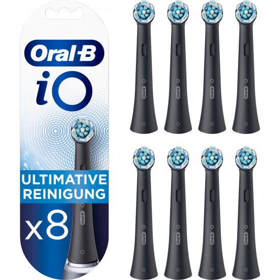 Braun Oral-B iO Ultimate Clean Ανταλλακτικές Κεφαλές για Ηλεκτρική Οδοντόβουρτσα 8τμχ White (4210201434832)