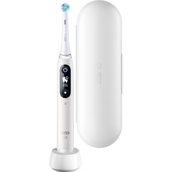 Braun Oral-B iO Series 6 Ηλεκτρική Οδοντόβουρτσα με Αισθητήρα Πίεσης White (4210201445234) Braun Oral-B iO Series 6 Ηλεκτρική Οδοντόβουρτσα με Αισθητήρα Πίεσης White (4210201445234)