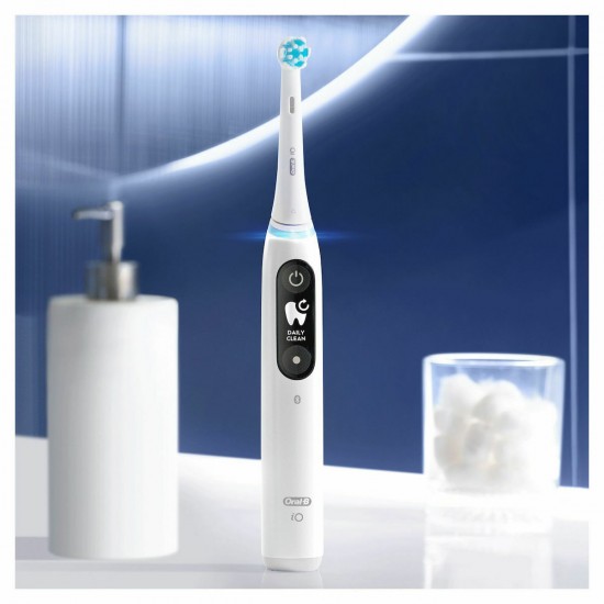 Braun Oral-B iO Series 6 Ηλεκτρική Οδοντόβουρτσα με Αισθητήρα Πίεσης White (4210201445234) Braun Oral-B iO Series 6 Ηλεκτρική Οδοντόβουρτσα με Αισθητήρα Πίεσης White (4210201445234)