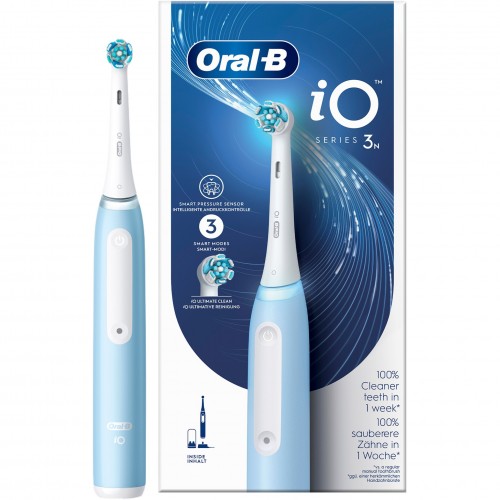 Braun Oral-B iO Series 3N, Ηλεκτρική Οδοντόβουρτσα μπλε (8006540730850)
