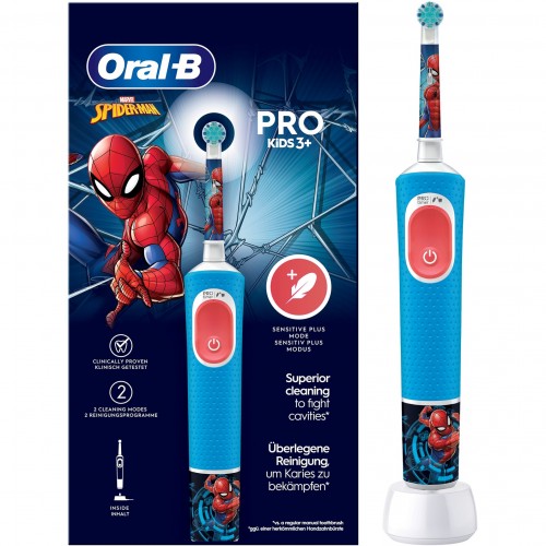 Braun Oral-B Vitality Pro 103 Kids Spiderman, ηλεκτρική οδοντόβουρτσα (8006540772768)