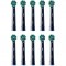 Braun Oral-B Pro Cross Action κεφαλές βούρτσας συσκευασία των 10 μαύρο (8006540860465)
