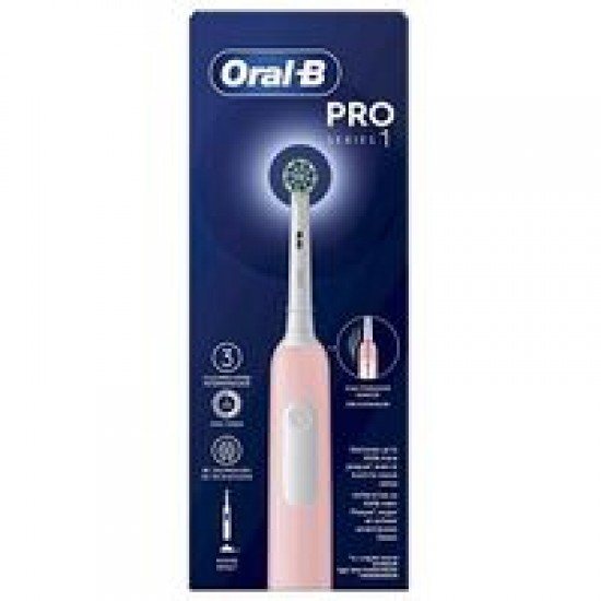 Braun Oral-B Pro 1 Cross Action, ηλεκτρική οδοντόβουρτσα ροζ (8700216013024)