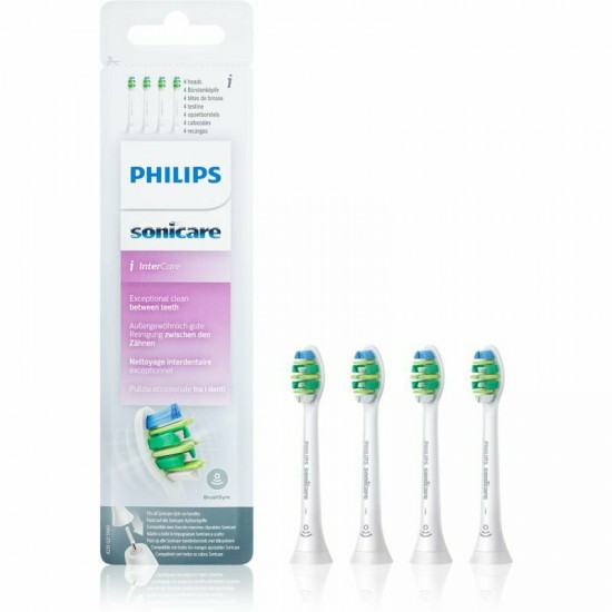 Philips Sonicare InterCare Ανταλλακτικές Κεφαλές για Ηλεκτρική Οδοντόβουρτσα 4τμχ (HX9004/10)