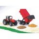 Bruder Τρακτέρ Massey Ferguson 7480 Mε Kαρότσα (02045)