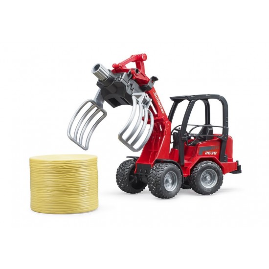 Bruder Φορτωτής Schaffer 2630 Με Πιάστρα Για Μπάλες (02192)