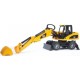 Bruder Εκσκαφέας CAT με ρόδες (02445)