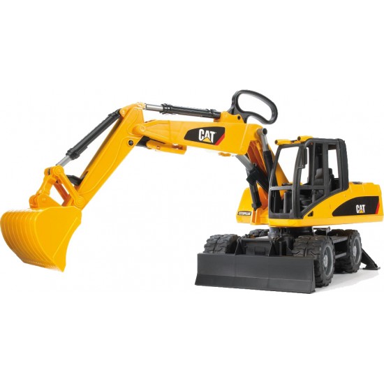 Bruder Εκσκαφέας CAT με ρόδες (02445)