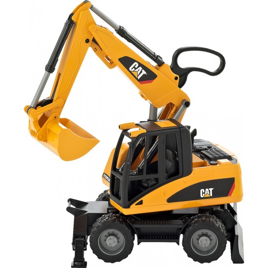 Bruder Εκσκαφέας CAT με ρόδες (02445)
