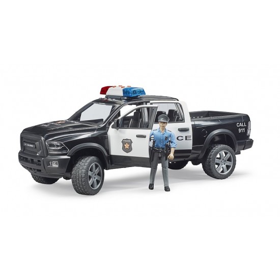 Bruder Αστυνομικό RAM 2500 Με Άνδρα Αστυνομικό (02505)