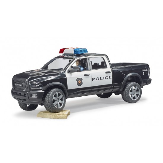 Bruder Αστυνομικό RAM 2500 Με Άνδρα Αστυνομικό (02505)