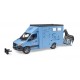 Bruder MB Sprinter Animal Transporter 1 horse (02674)