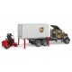 Bruder Φορτηγό Mack UPS με κλαρκ (02828)