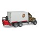 Bruder Φορτηγό Mack UPS με κλαρκ (02828)