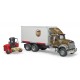 Bruder Φορτηγό Mack UPS με κλαρκ (02828)