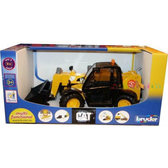 Bruder Φορτωτής Τηλεσκοπικός Cat (2141)
